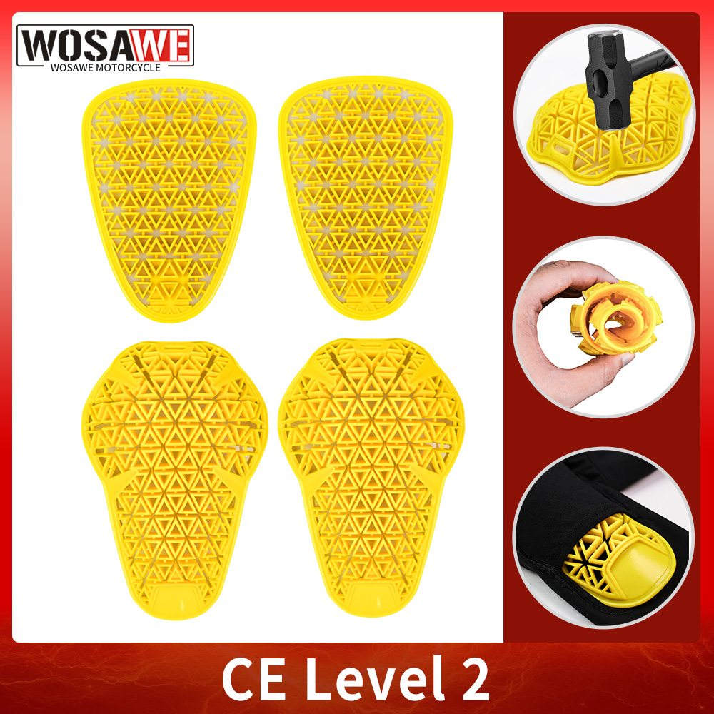 Motorcycle Gear Protection Levels - WOSAWE CE Level 1/2 Motorcycle Pants