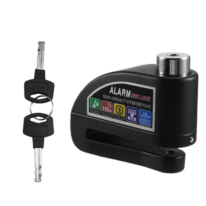Disc Lock Brake - B92B-Disc Brake Lock Waterproof Motorcycle Scooter