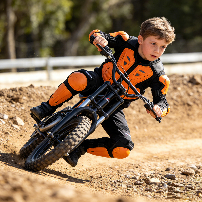 Xs Motorcycle Gear - Boys Girls Motorcycle Skating Skiing Armor