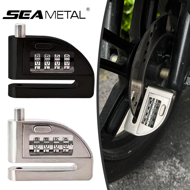 Disc Lock Brake - SEAMETAL Motorcycle Password Disc Brake Lock