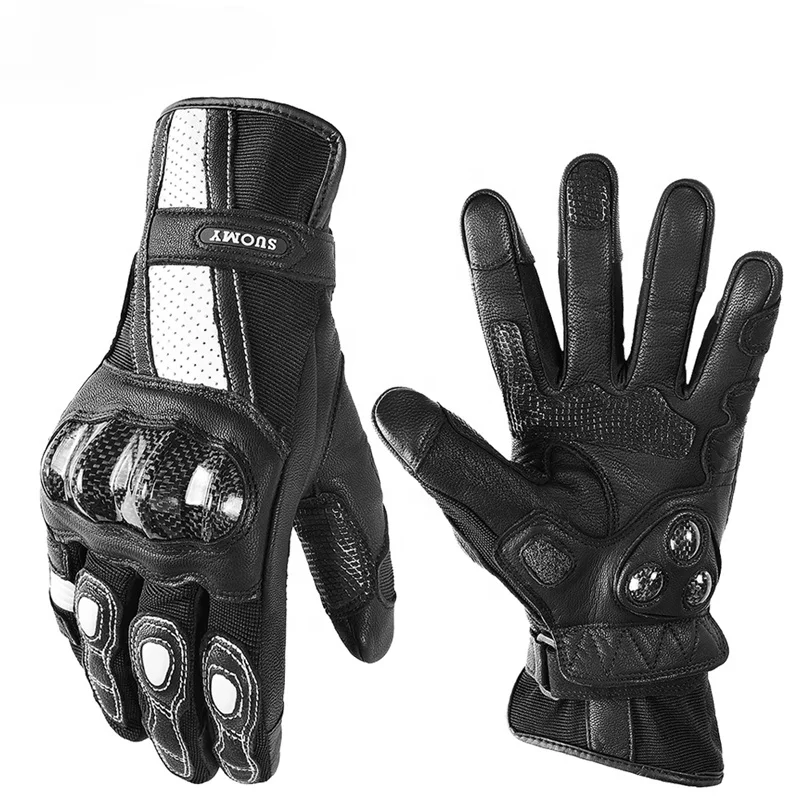 Xs Motorcycle Gear - -for Suomy Women Motorcycle Gloves Leather