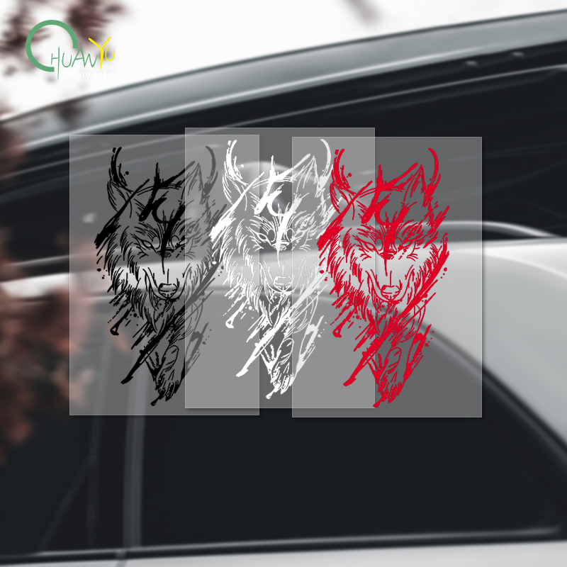 Motorcycle Gear Outlet - Dark magic wolf car decals car