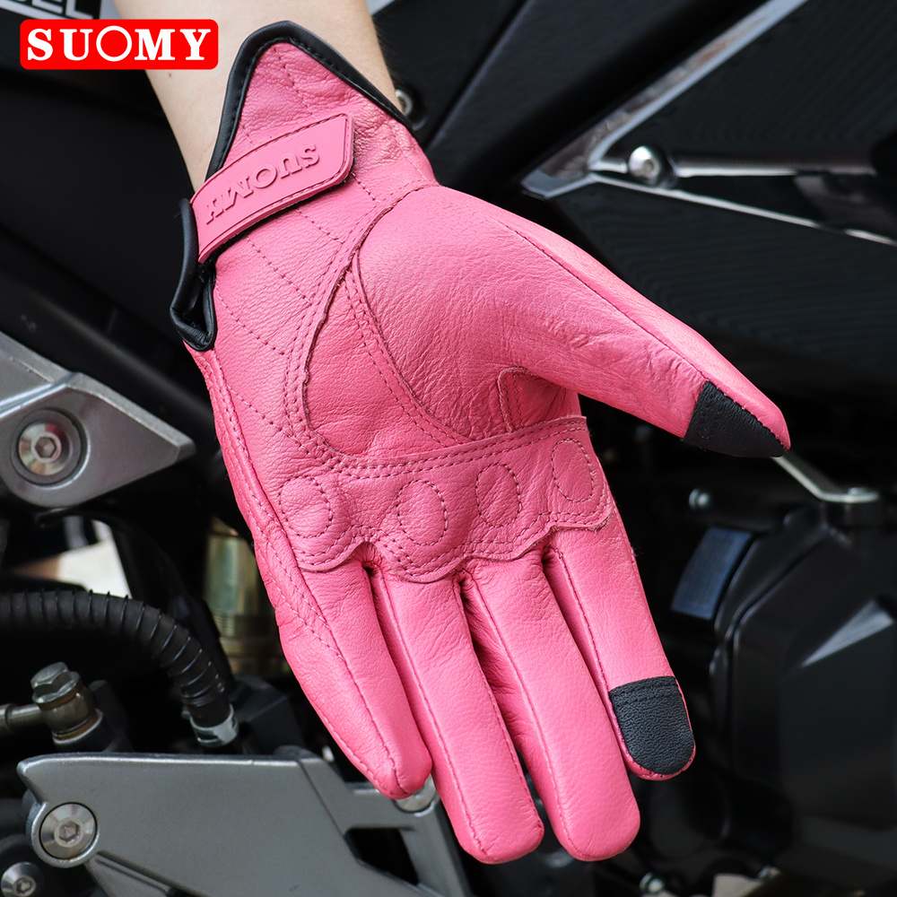 SUOMY Lady Pink Retro Leather  - огляд і ціна Xs Motorcycle Gear