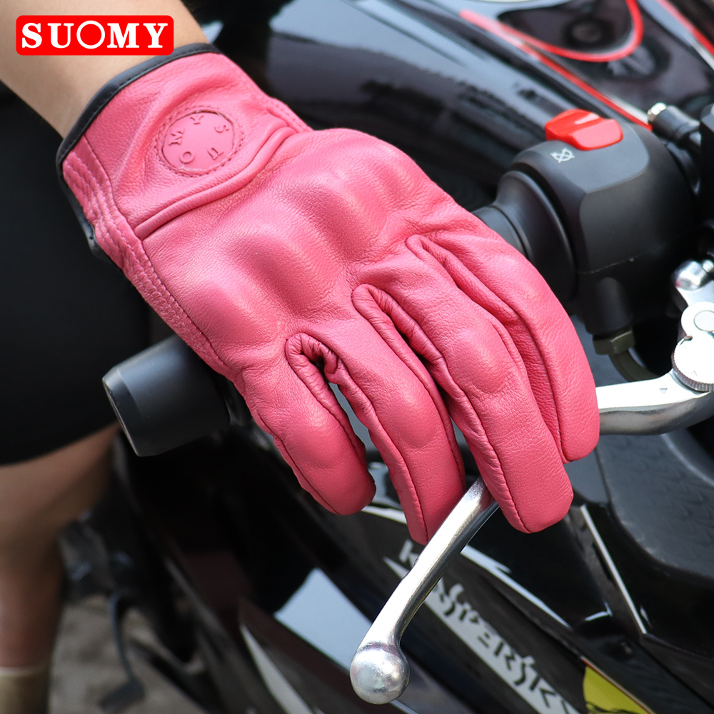 SUOMY Lady Pink Retro Leather  - огляд і ціна Xs Motorcycle Gear