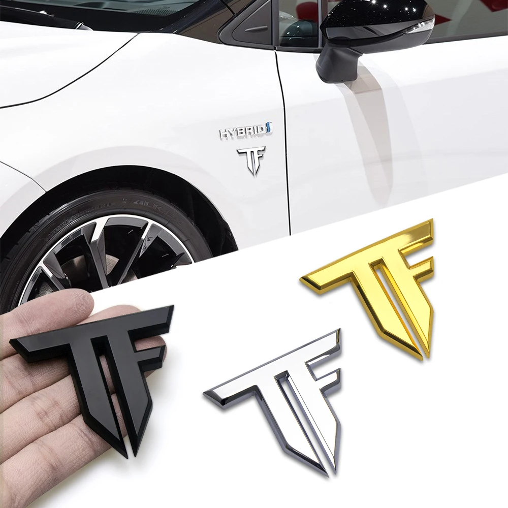 1pc 3D Metal TF Emblem Badge C - огляд і ціна Motorcycle Gear Outlet