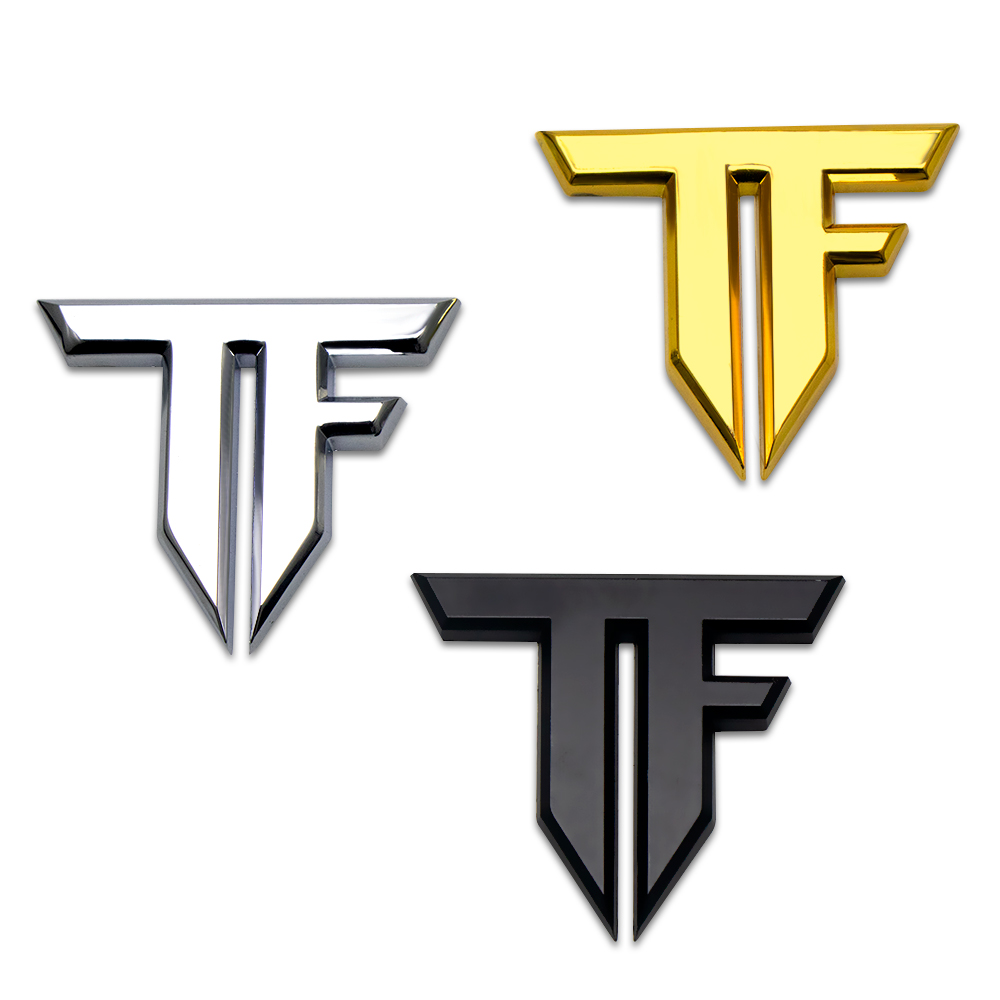 1pc 3D Metal TF Emblem Badge C - огляд і ціна Motorcycle Gear Outlet