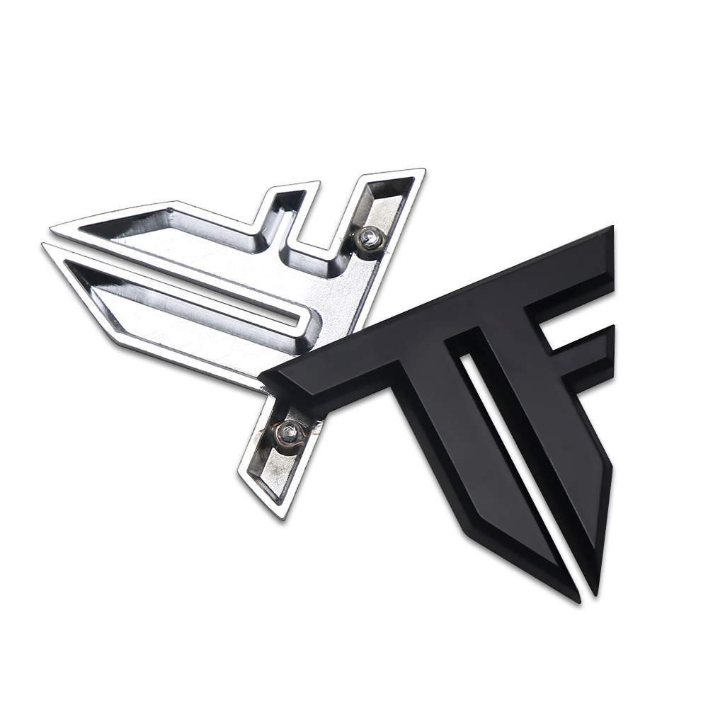 1pc 3D Metal TF Emblem Badge C - огляд і ціна Motorcycle Gear Outlet