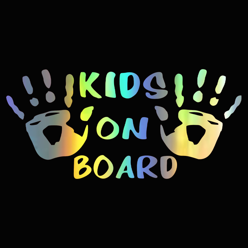 3D Car Sticker KIDS ON BOARD C - огляд і ціна Motorcycle Gear Outlet