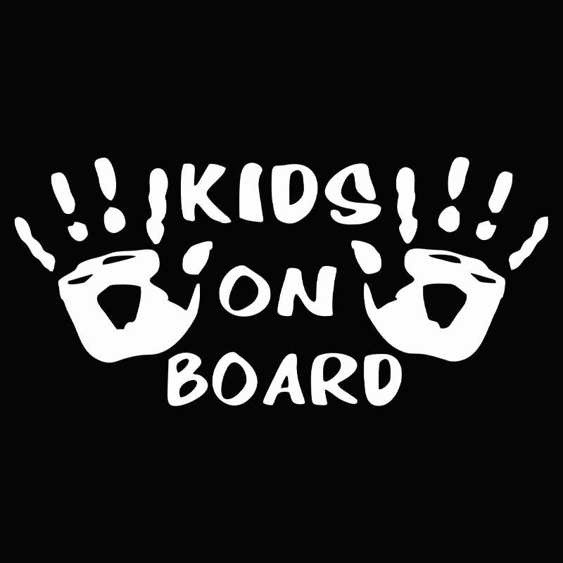 3D Car Sticker KIDS ON BOARD C - огляд і ціна Motorcycle Gear Outlet