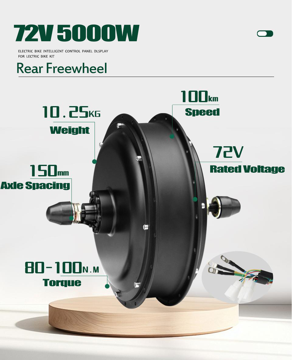 72V 5000W MTX39 EBike Motor Wh - огляд і ціна Motorcycle Gear Cycle