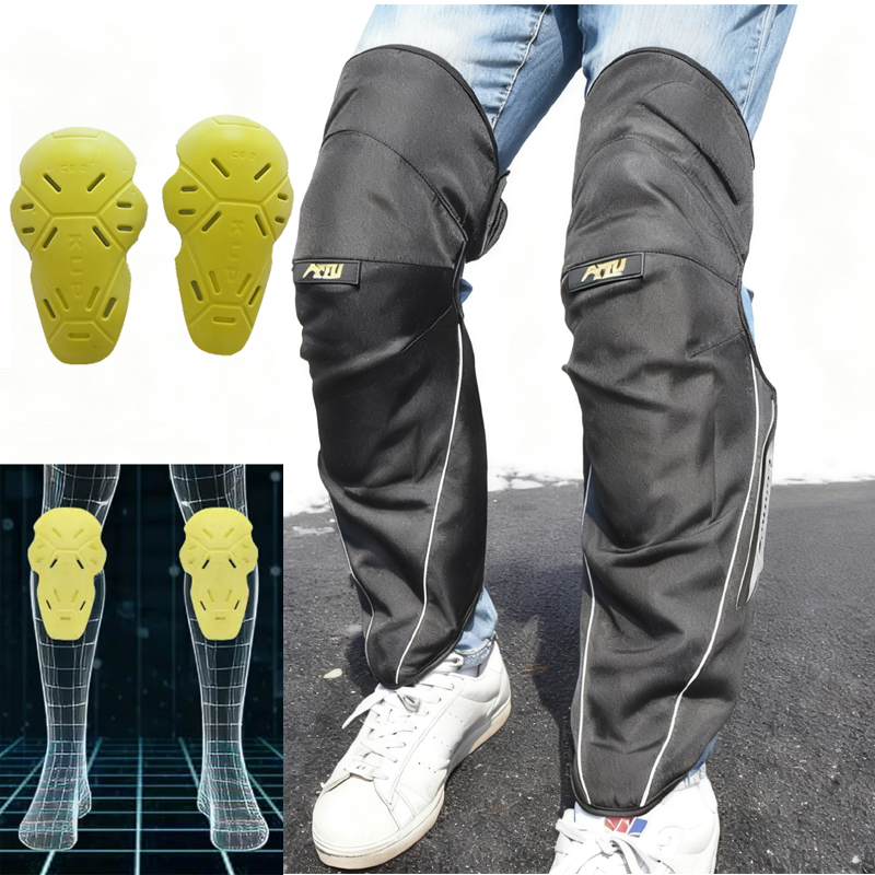 AMU Motorcycle Knee Pads Winte - огляд і ціна Motorcycle Gear Protection Levels