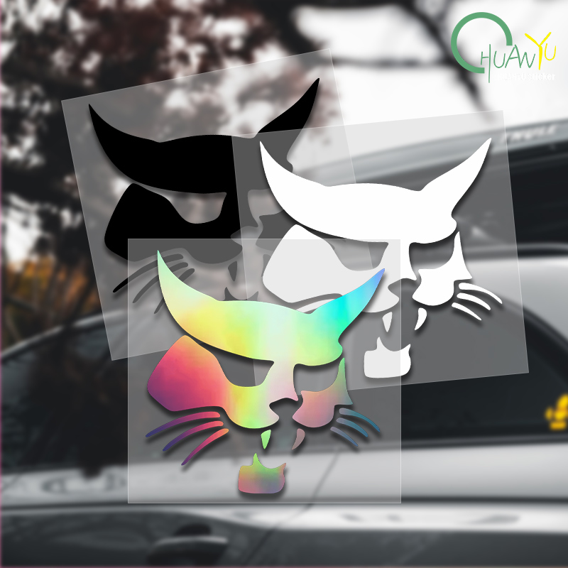 for Bobcat Head Silhouette Car - огляд і ціна Motorcycle Gear Outlet