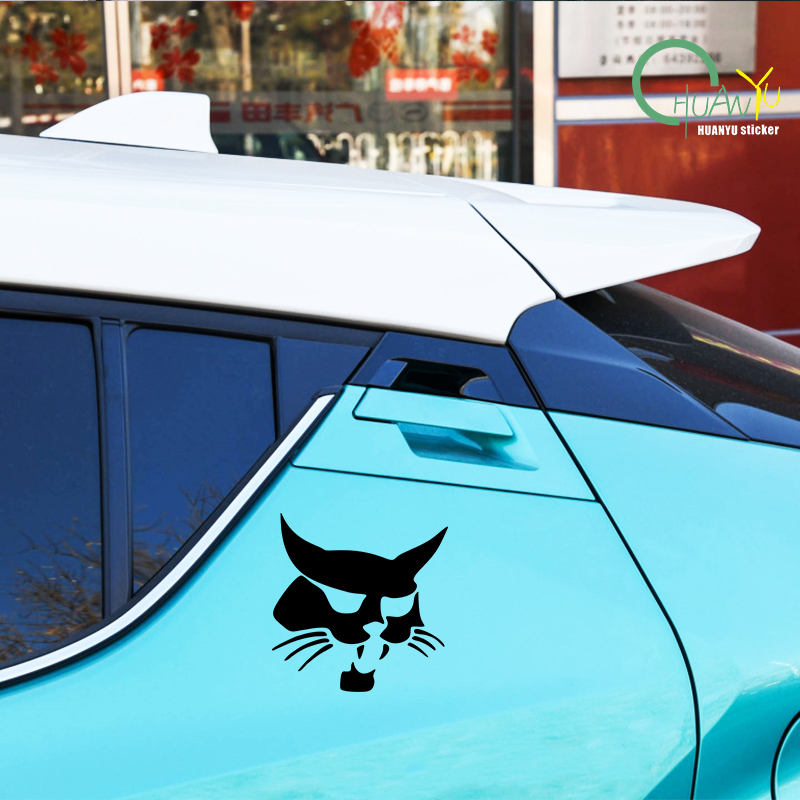 for Bobcat Head Silhouette Car - огляд і ціна Motorcycle Gear Outlet