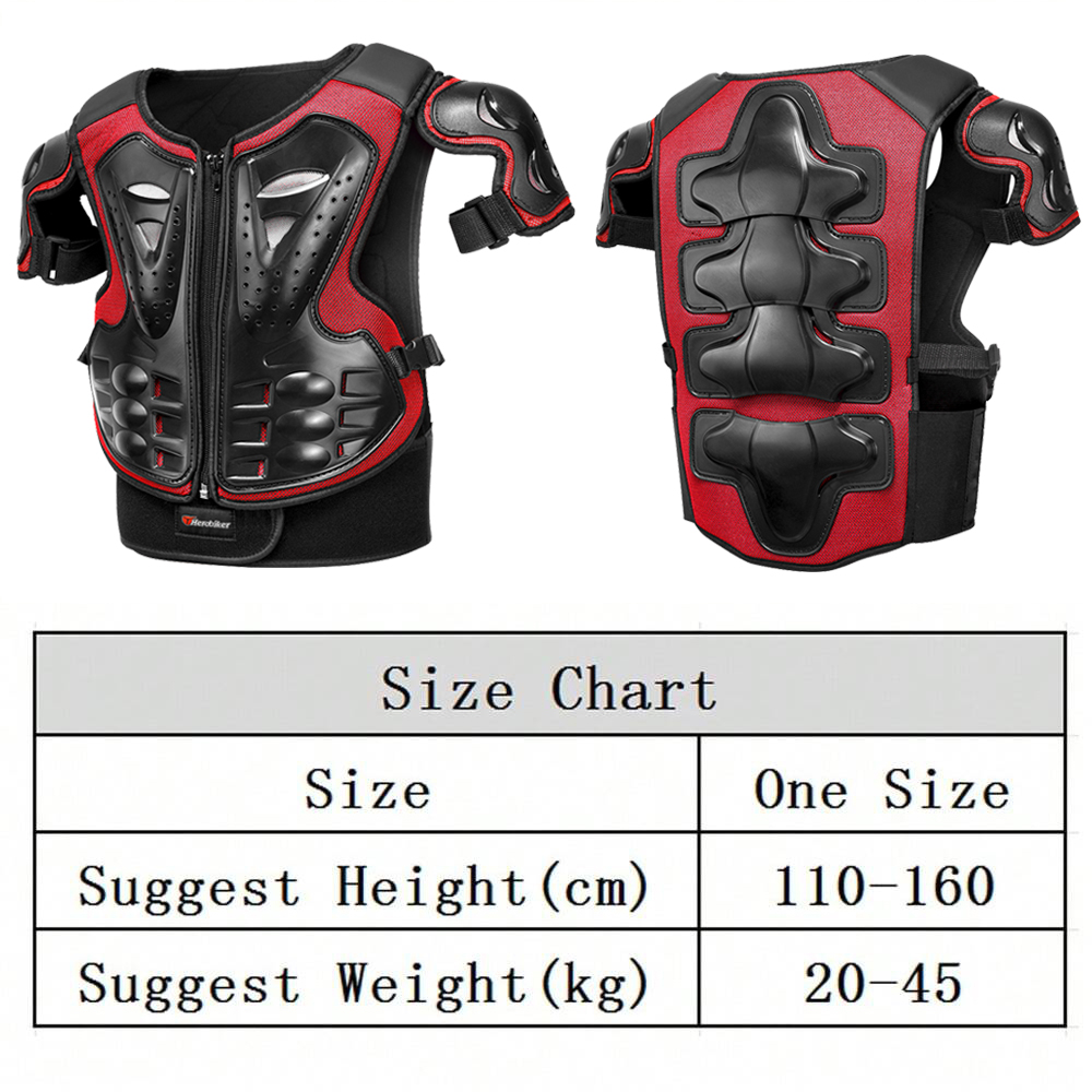 Motorcycle Armor Vest Protecti - огляд і ціна Xs Motorcycle Gear