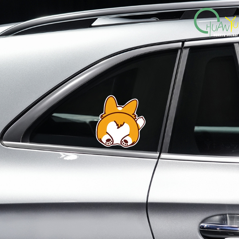 Car Cartoon Car Sticker Corgi  - огляд і ціна Motorcycle Gear Outlet