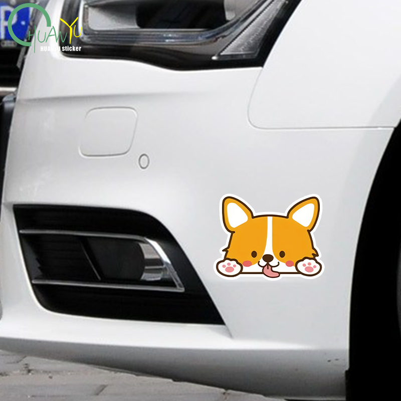 Car Cartoon Car Sticker Corgi  - огляд і ціна Motorcycle Gear Outlet