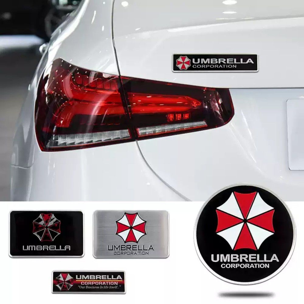 3D Metal Umbrella Car Emblem B - огляд і ціна Motorcycle Gear Outlet