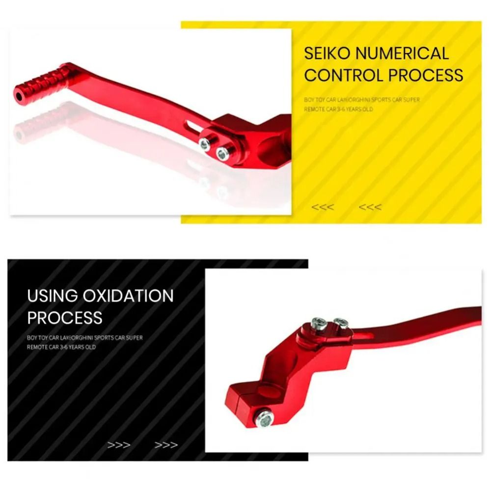 Universal CNC Aluminum Motorcy - огляд і ціна Motorcycle Gear Lever Extender