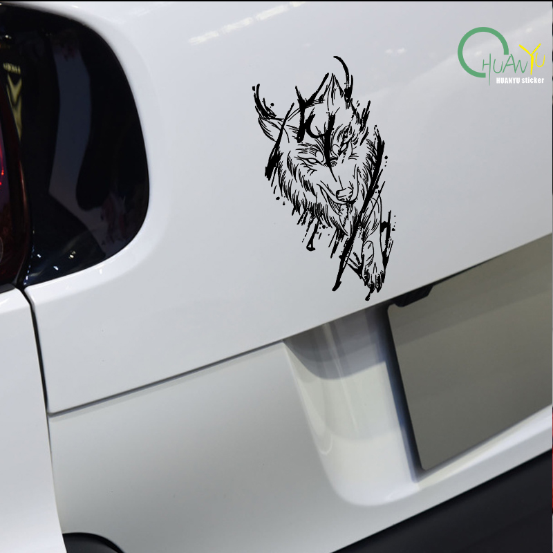 Dark magic wolf car decals car - огляд і ціна Motorcycle Gear Outlet