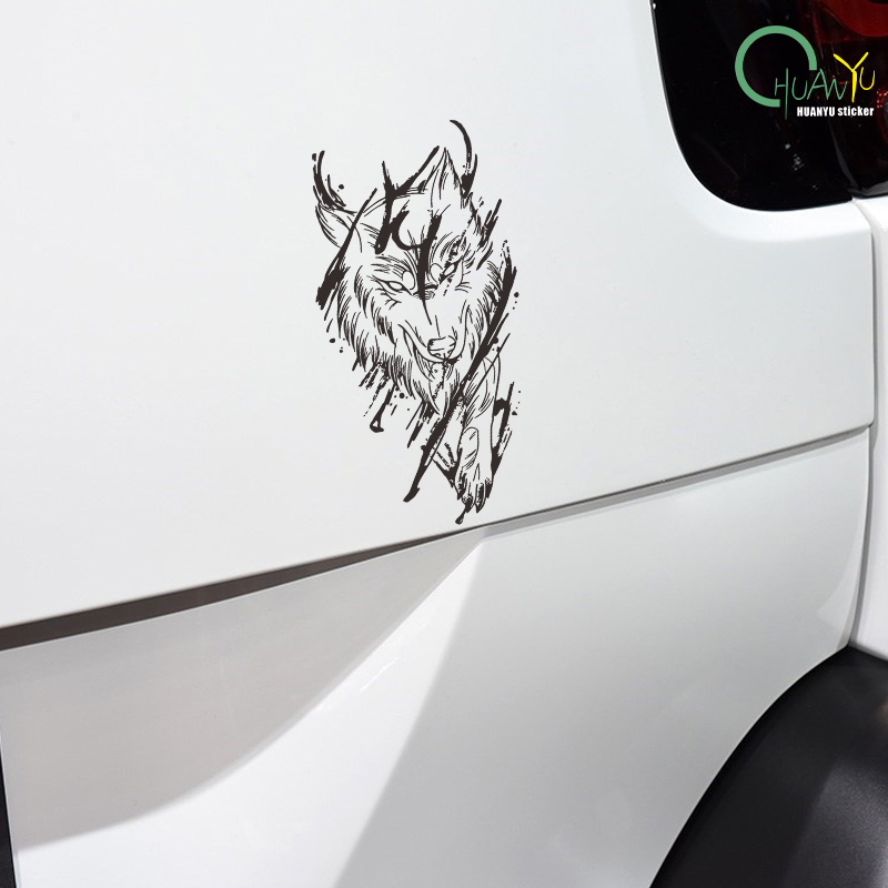 Dark magic wolf car decals car - огляд і ціна Motorcycle Gear Outlet